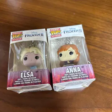 Funko Pop 겨울왕국 2 엘사 & 안나 키링