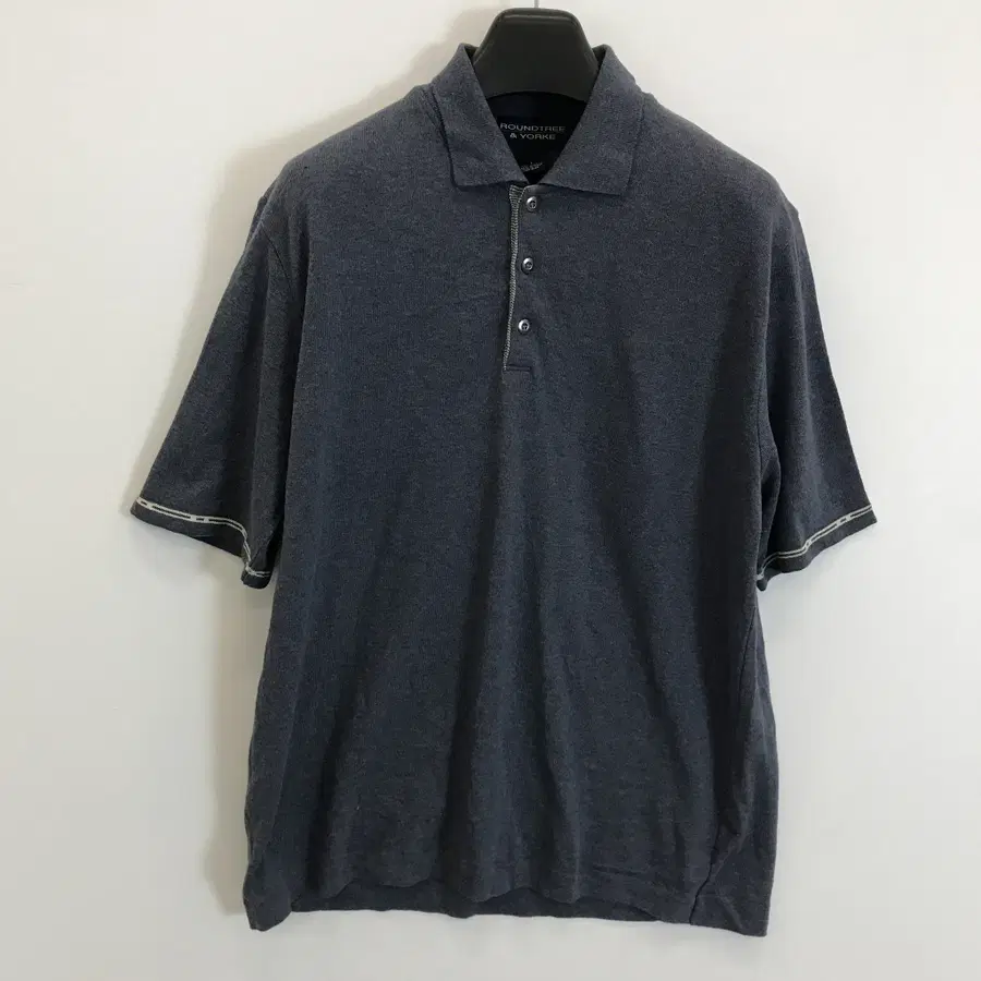 ROUNDTREE & YORKE 이태리 니트반팔카라티 [L]