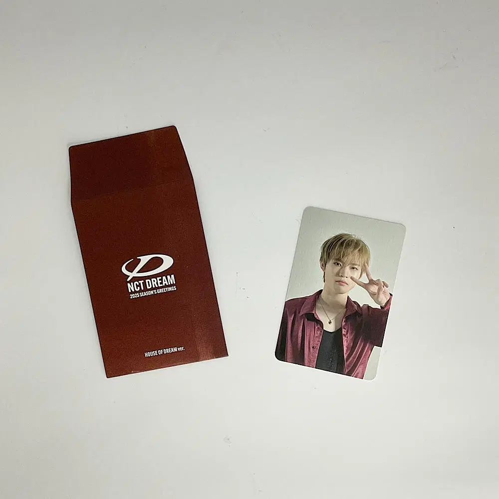 엔시티드림 천러 2025 시즌그리팅 포토카드 트레이딩카드 B_1 NCT DREAM CHENLE 2025 SEASON'S GREETINGS PHOTOCARD B_1