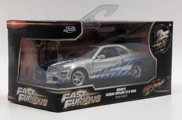 JadaTOYS 1/32 다이캐스트 브라이언의 닛산 스카이라인 GT-R (R34) 97184
