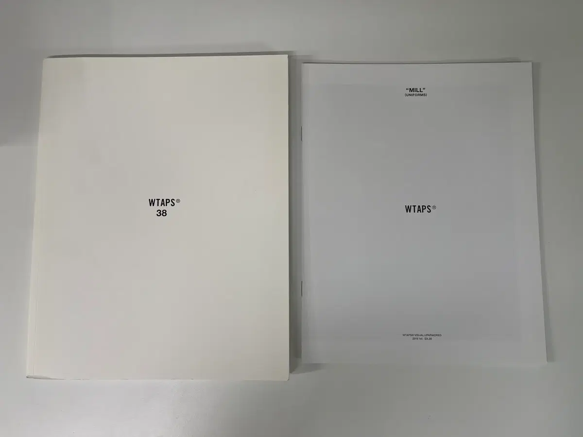 더블탭스 2019SS 컬렉션 브랜드 북 WTAPS No.38