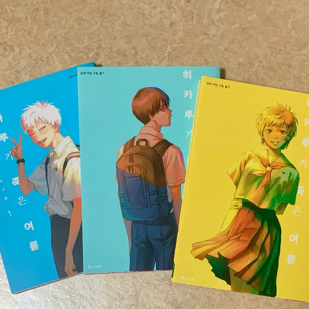히카루가 죽은 여름 히죽여 1,2,3권 일괄