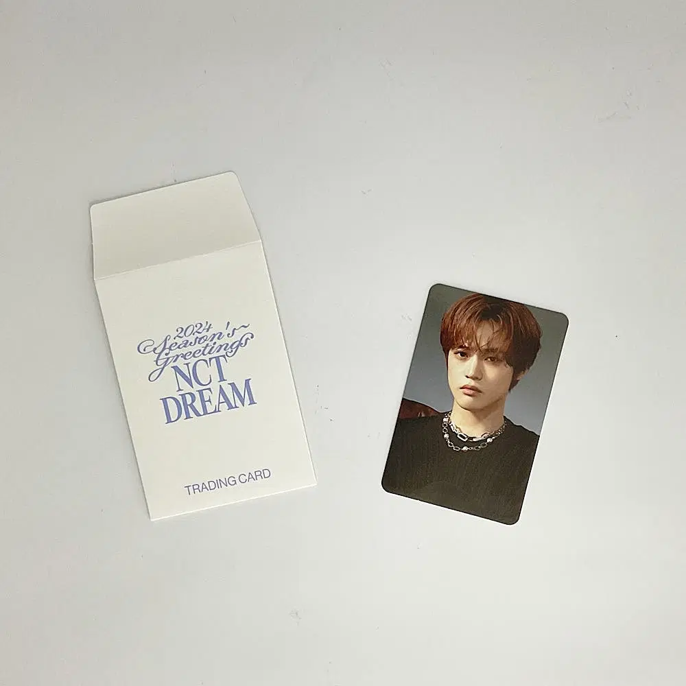 엔시티드림 천러 2024 시즌그리팅 포토카드 트레이딩카드 A_4 NCT DREAM CHENLE 2024 SEASON'S GREETINGS PHOTOCARD A_4