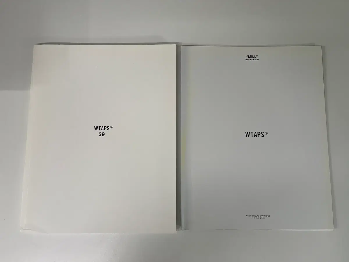 더블탭스 2019AW 컬렉션 브랜드 북 WTAPS No.39