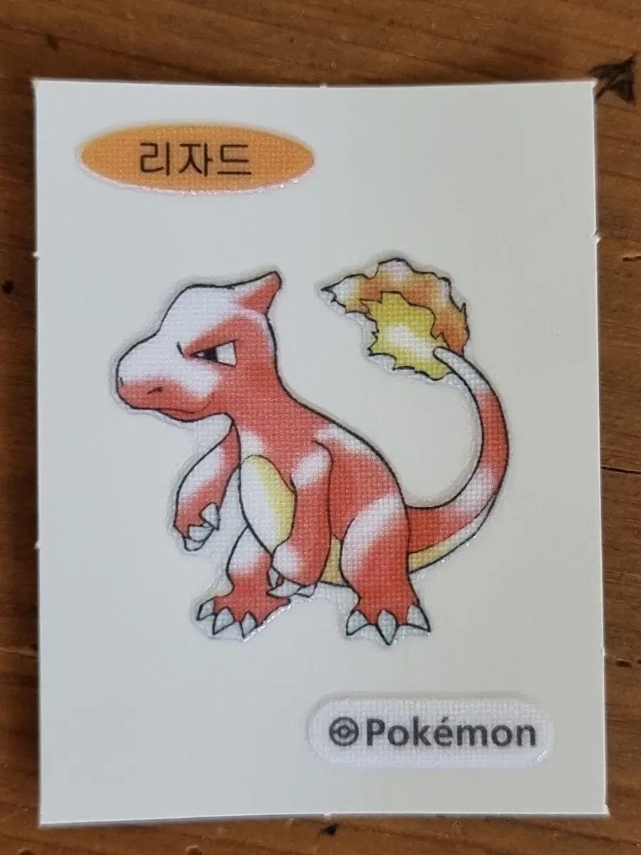 포켓몬 30주년 띠부씰 리자드