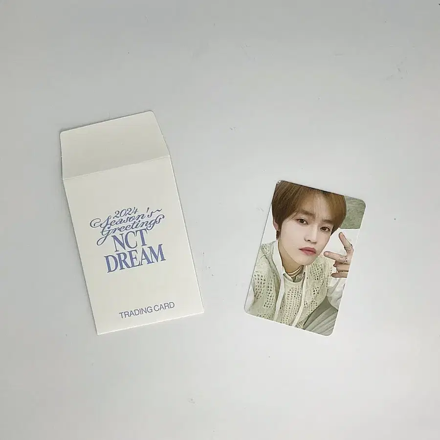 엔시티드림 천러 2024 시즌그리팅 포토카드 트레이딩카드 A_2 NCT DREAM CHENLE 2024 SEASON'S GREETINGS PHOTOCARD A_2
