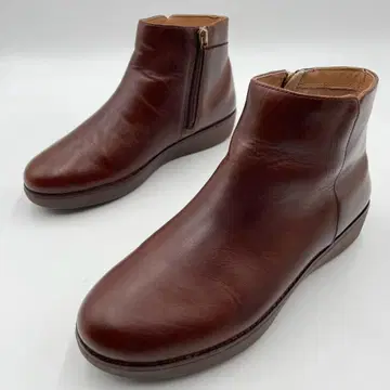 핏플랍 ZIGGY ZIP 숏부츠 24.5 브라운 Y2077