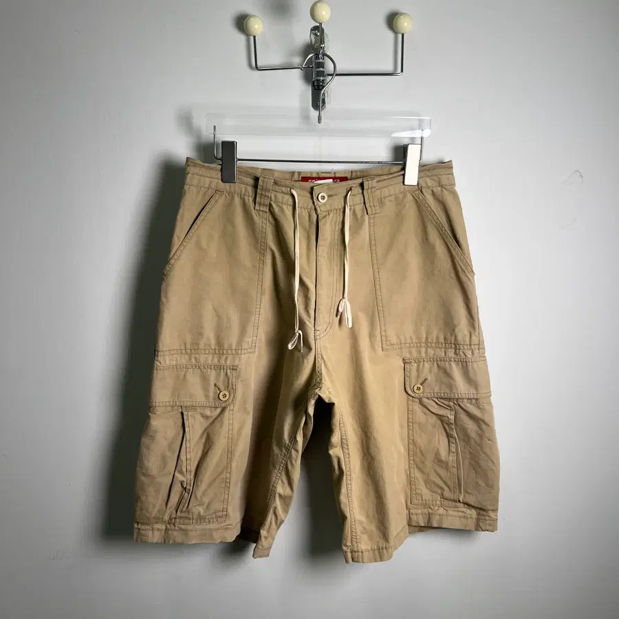 VTG 빈티지 Y2K 와이드 버뮤다 카고 반바지