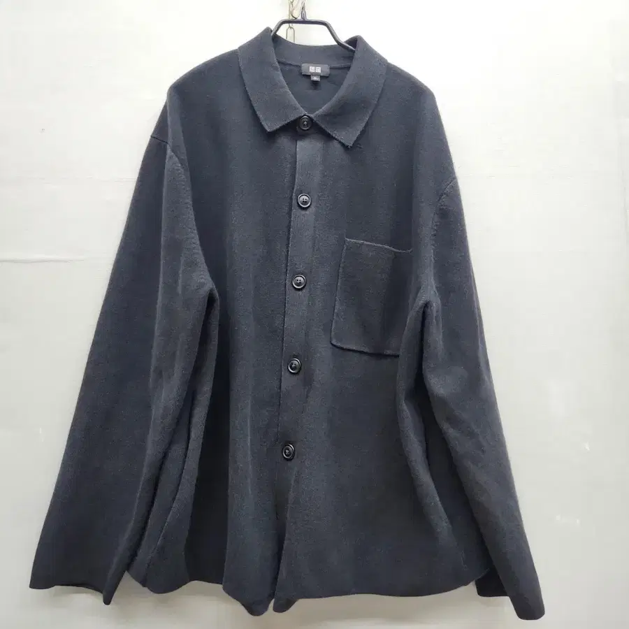 유니클로 원포켓 니트 카라 가디건 자켓 XL(XL)