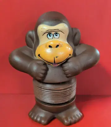 후지 은행 저금통 원숭이 100mm