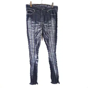 17aw ISSEY MIYAKE MEN 플리츠 가공 데님 팬츠