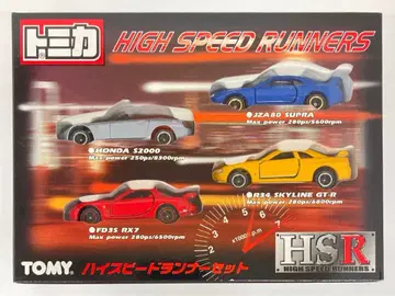 타미 토미카 기프트 세트 중국산 하이 스피드 러너 세트 (수프라/S2000/R34/RX7)