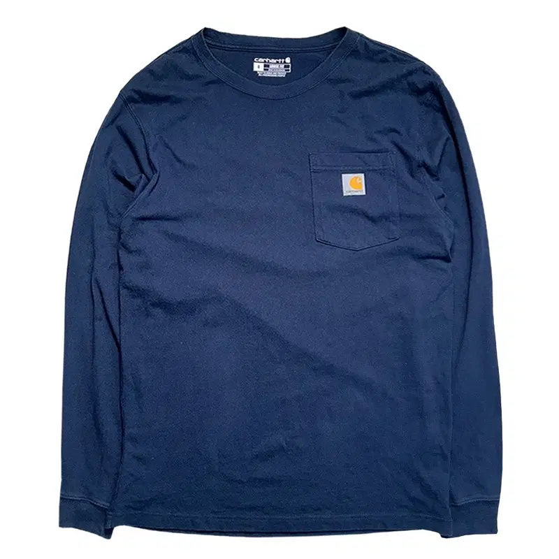 CARHARTT 루즈핏 롱슬리브 네이비 S
