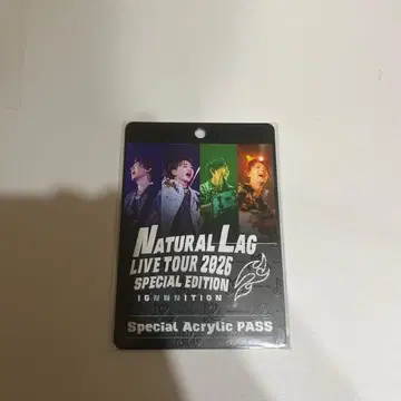 Natural Lag 2026 SPECIAL ACRYLIC PASS