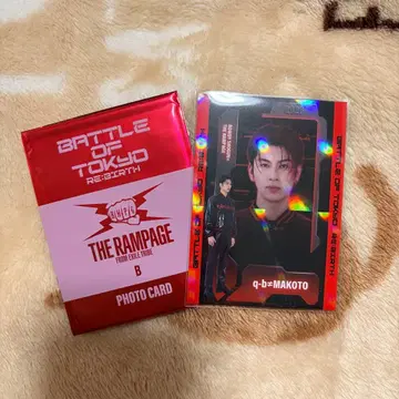 THE RAMPAGE 하세가와 마코토 시크릿 포토 카드 BOT