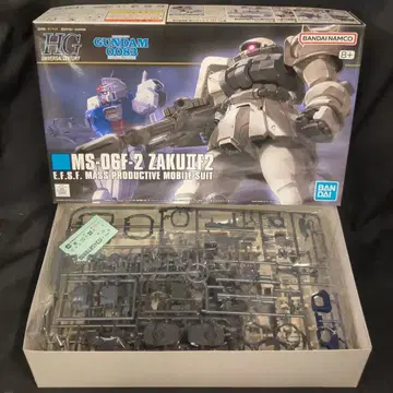 BANDAI SPIRITS HGUC 1/144 반다이남코판 자쿠 II F2형 연방군 사양/8+표기 107