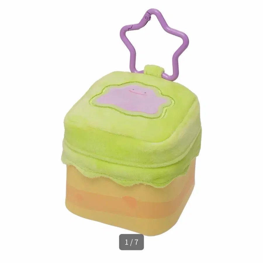 포코피아 카라비너가 달린 스퀘어 파우치 메타몽
