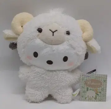 후류 라떼 봉제 인형 포차코 화이트