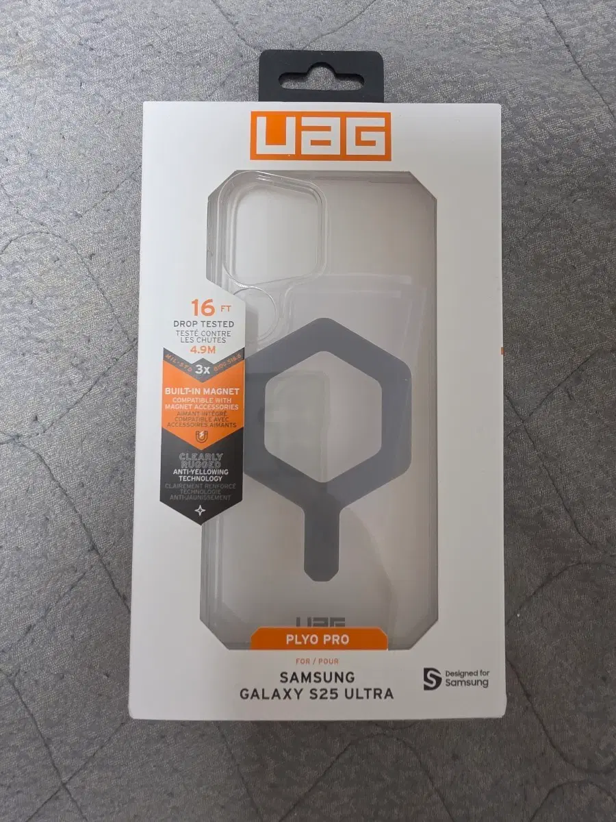 UAG S25 울트라 플라이오 프로 맥세이프 케이스