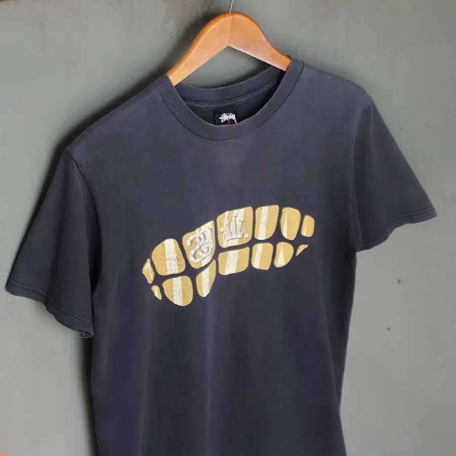 (착용컷) 00's Stussy 프린팅 반팔 티셔츠 (남성용 95)