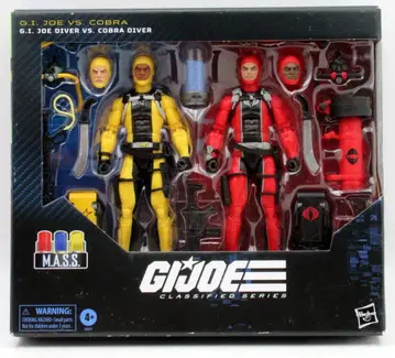 HASBRO CLASSIFIED SERIES G.I.JOE DIVER VS.COBRA DIVER G0851
