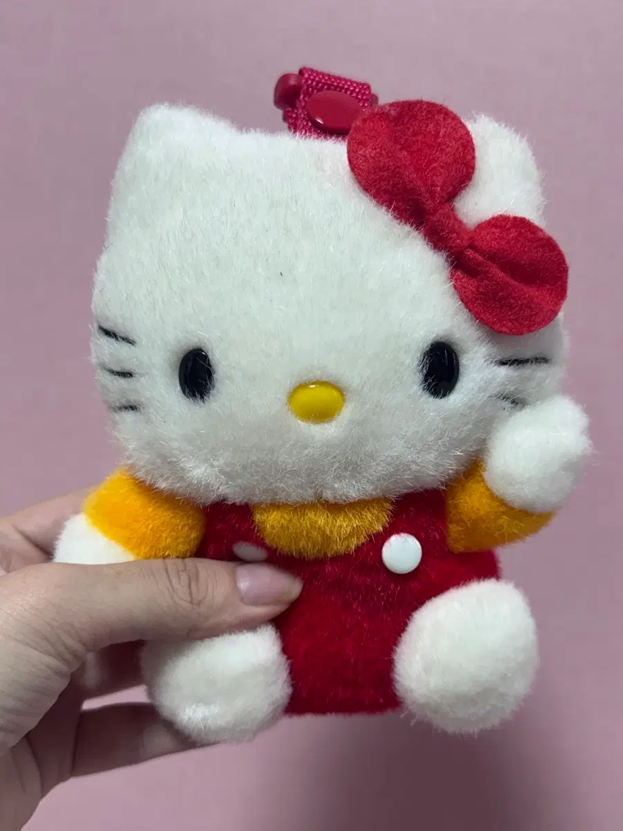 고전 키티 뽀실키티 인형 파우치 가방 케이스