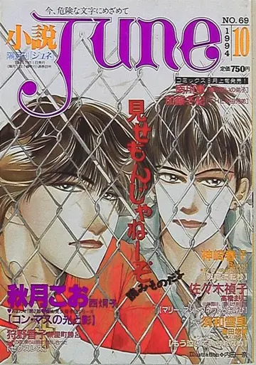 매거진 매거진 1994년(헤이세이 6년) BL 소설 잡지 소설 JUNE 9410
