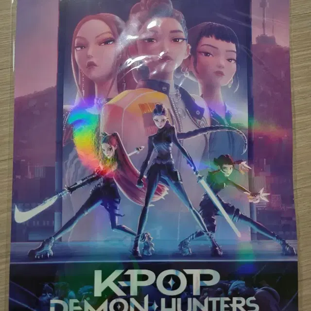 K-POP데몬 헌터스 포스터 케데헌
