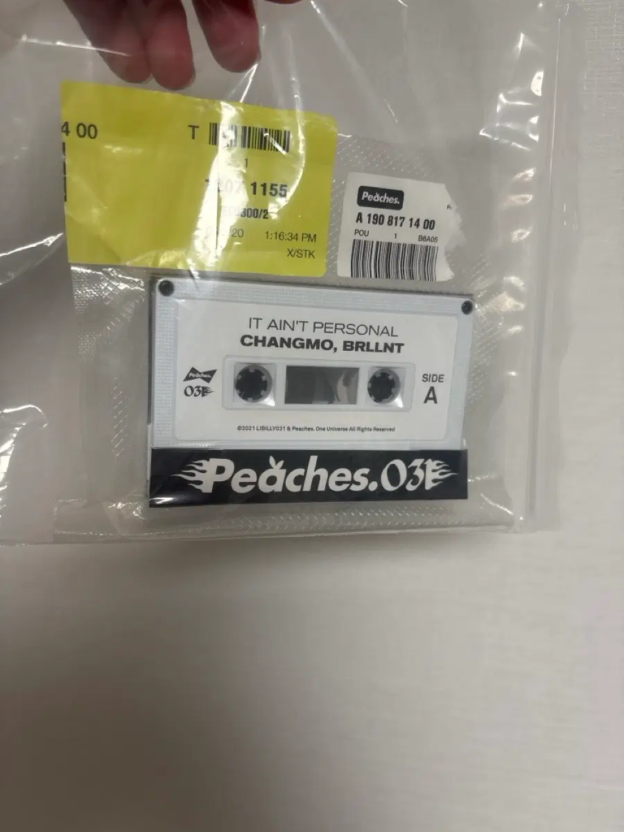 미개봉) 창모 리빌리x피치스 한정판 카세트