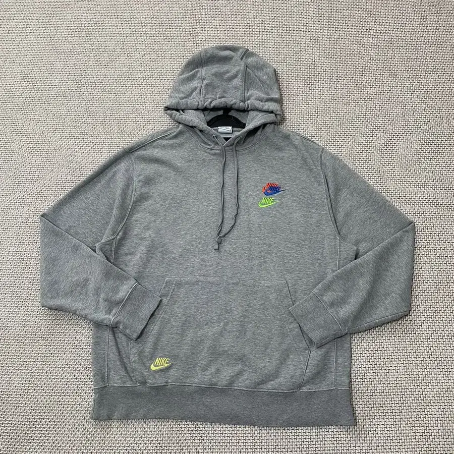 XL 나이키 더블 스우시 후드티셔츠 B.5746