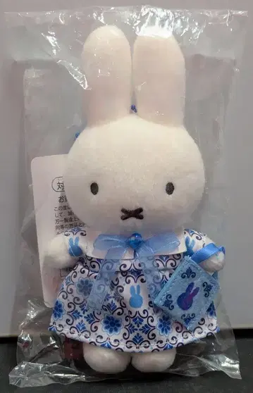 세키구치 미피 zakka 페스타 미피/델프트 패턴 원피스 마스코트