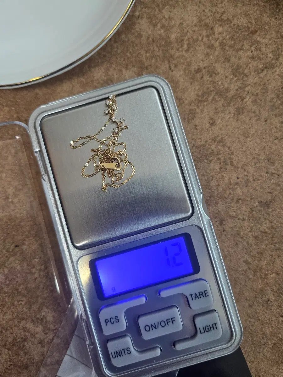 여성용 금 목걸이 1.2g 14k