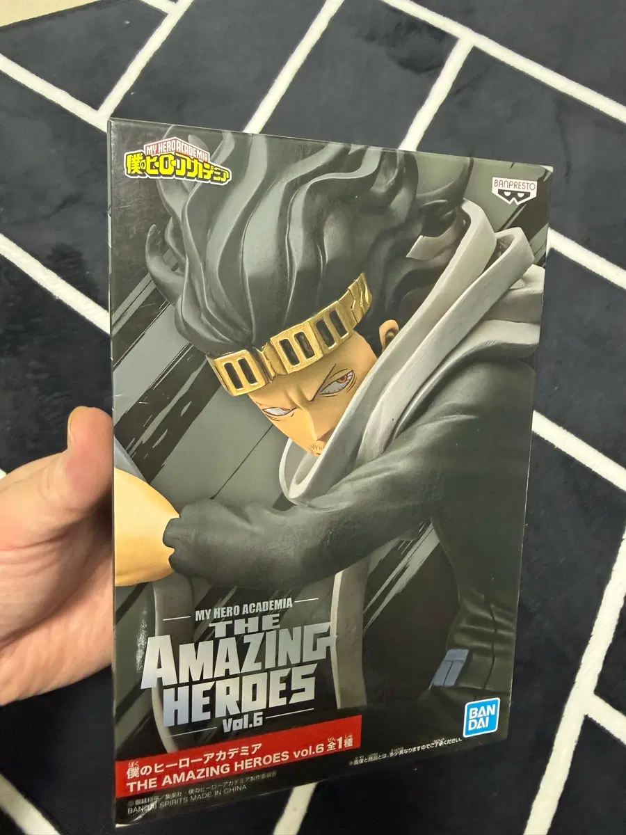 반프레스토 나의 히어로 아카데미아 피규어 THE AMAZING HEROES vol.6 아이자와 미개봉 새상품