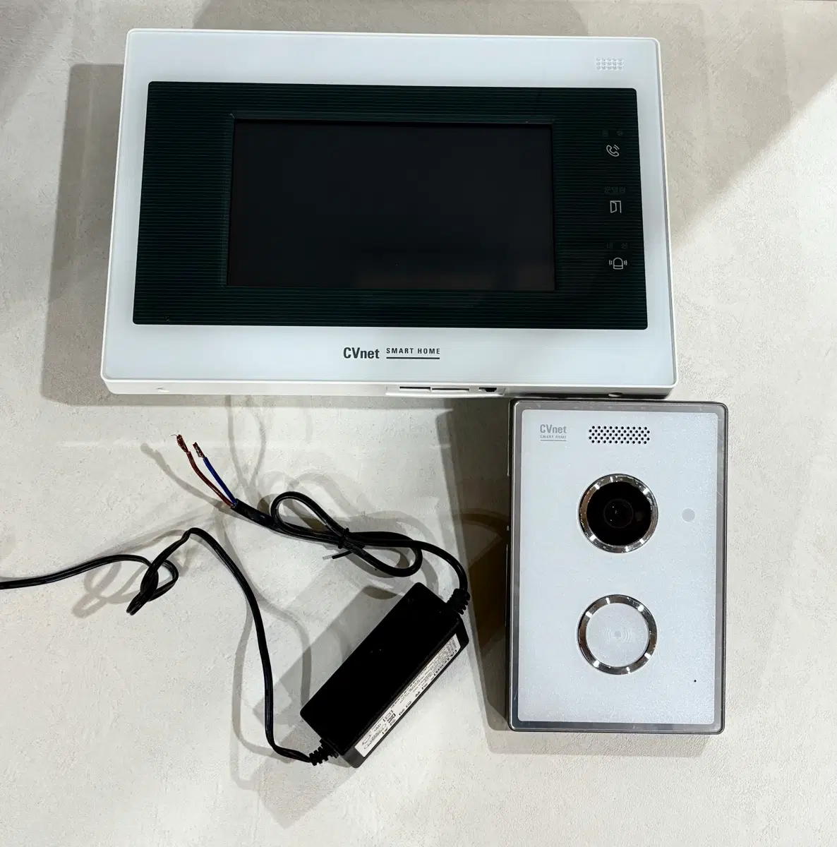 CVnet CVP-1700 비디오폰 + 현관 초인종 인터폰