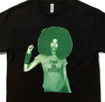 Erykah Badu 에리카 바두 PIMP THE SYSTEM 티셔츠