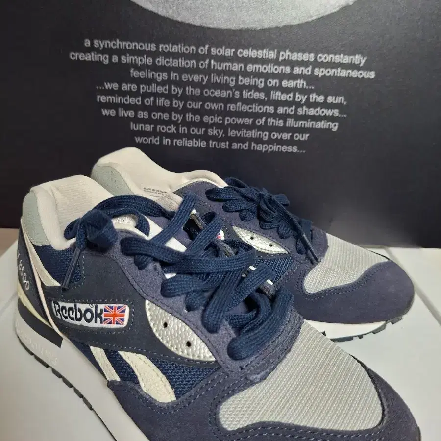 [Reebok/235] 리복 GL 8500 빈티지 운동화 네이비 (깔창 미포함 감가)