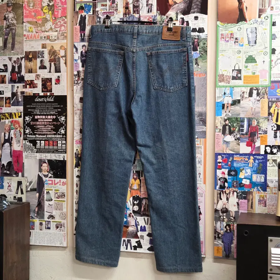 JPN 랭글러 중청 데님팬츠