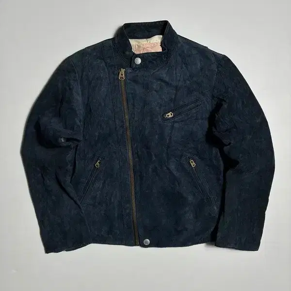 Selected 00's JAPAN 스웨이드 크롭 바이커 자켓 R3155