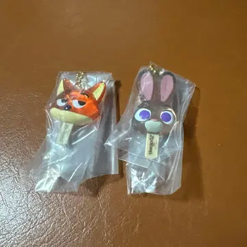 주토피아 아이스캔디 가챠 2종 세트