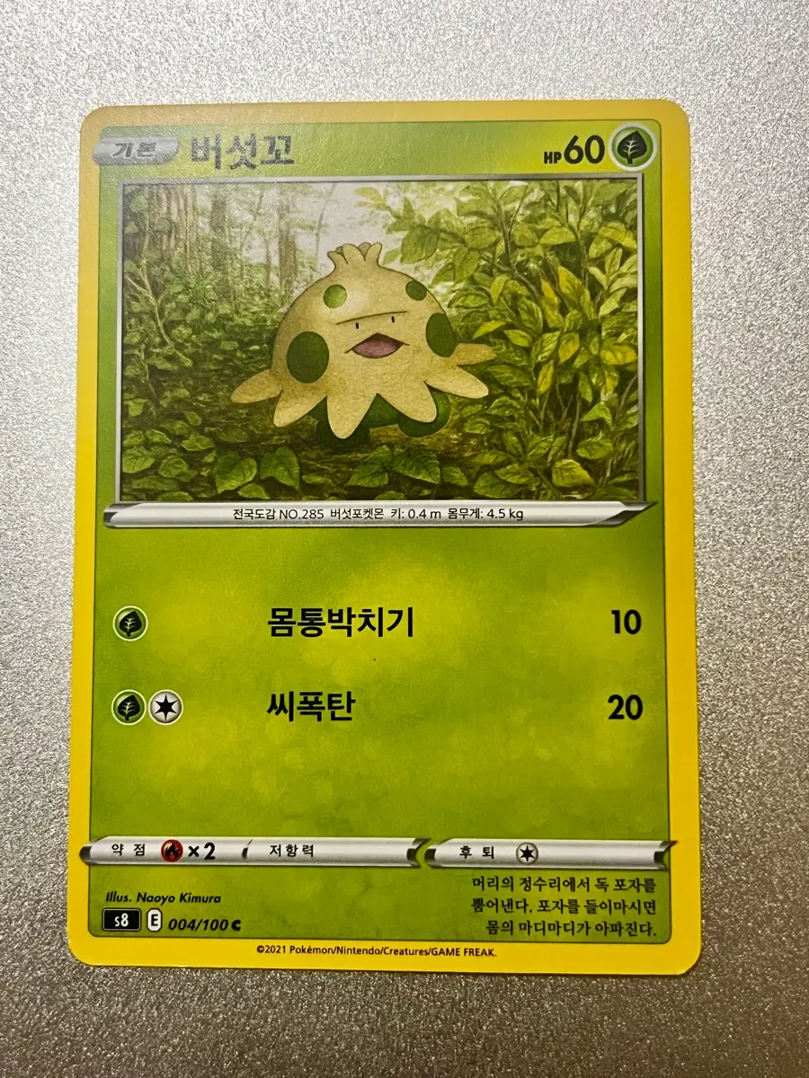 [포켓몬 카드] 버섯꼬(004/100 C)