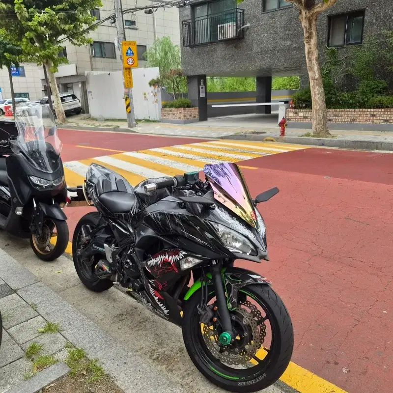 닌자650 18년식 판매-대차 봅니다