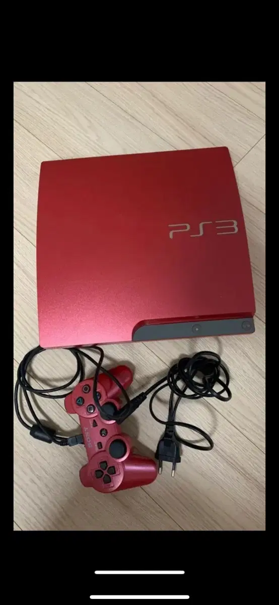 PS3 플스3 4세대 한정판 스칼렛 레드(3005B) 팝니다.