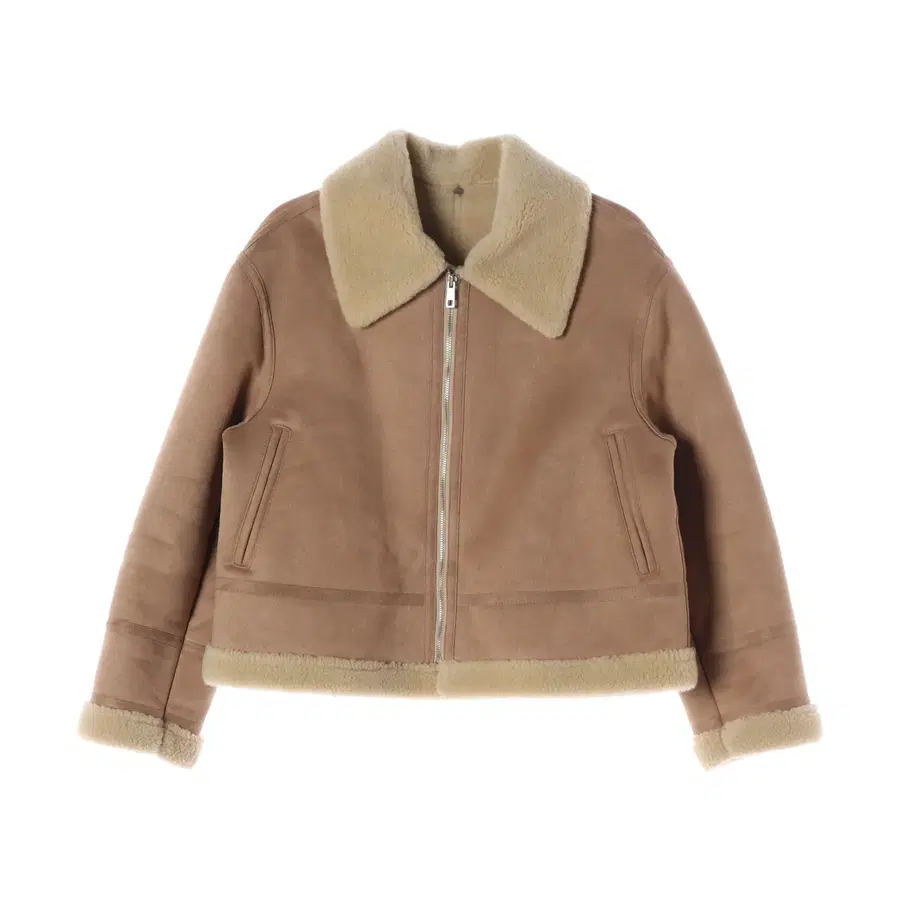 스무드무드 22FW Harry 해리 시어링 카라 재킷 울 블렌드 무스탕