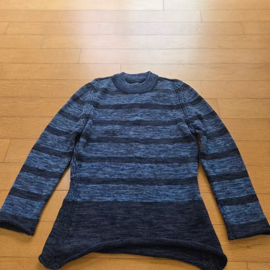 ferre jeans 블루 스트라이프 니트