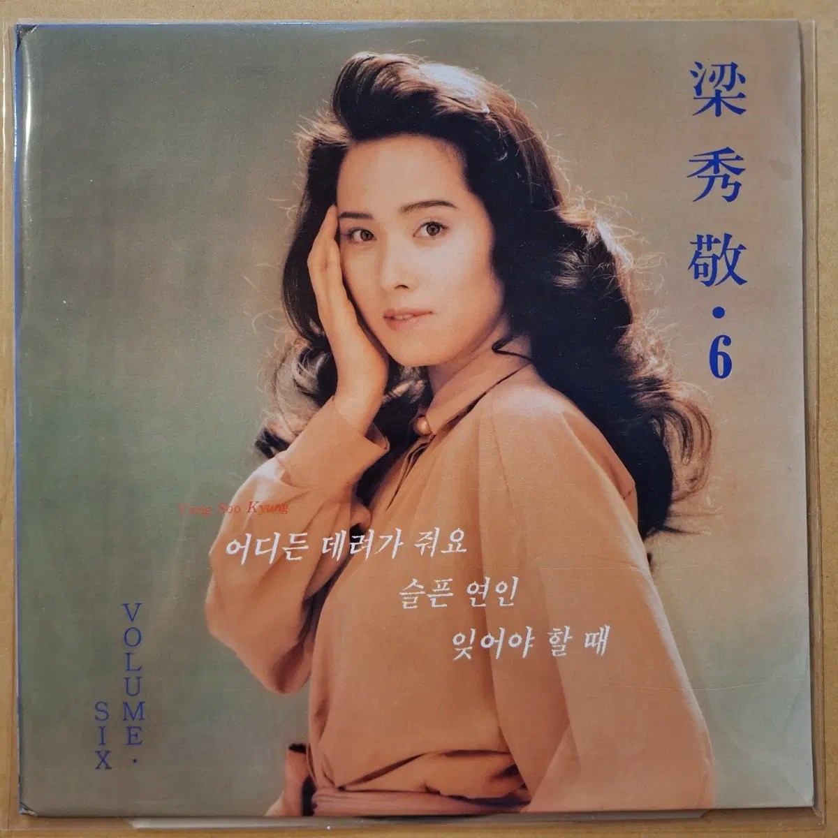 양수경 6집 어디든 데려가 줘요 / 슬픈 연인 / 잊어야 할 때 LP