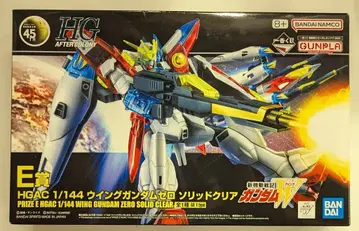 BANDAI SPIRITS 제일복권 기동전사 건담 건담 프라모델 2024 E상 윙건담 제로 솔리드 클리어 1/144 HGAC