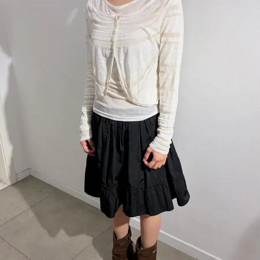 hiroko bis 히로코 스트라이프 가디건