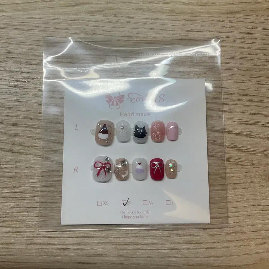 수제 네일팁 s사이즈