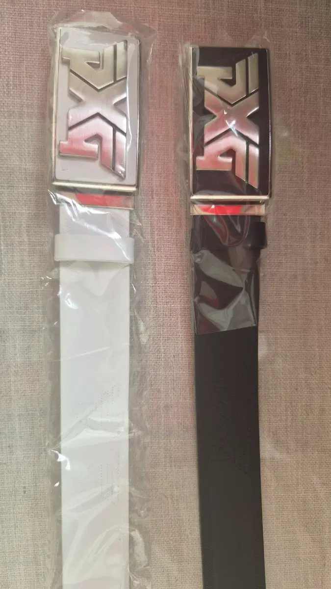 PXG 골프 벨트 실버/블랙 (택포)