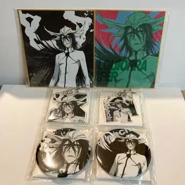 6개 세트 BLEACH 블리치 우르키오라 캔뱃지 제비뽑기당 색지